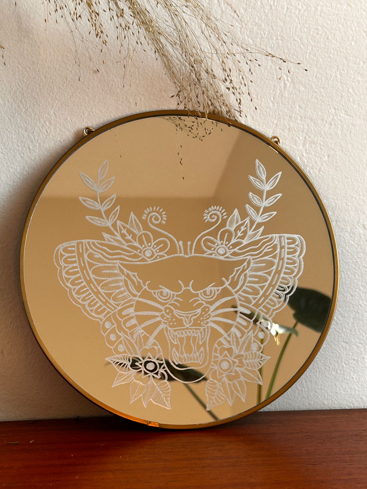 Rond Old school panthère 